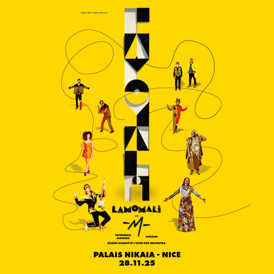 LAMOMALI AVEC -M-, FATOUMATA DIAWARA ET L’AFRO POP ORCHESTRA