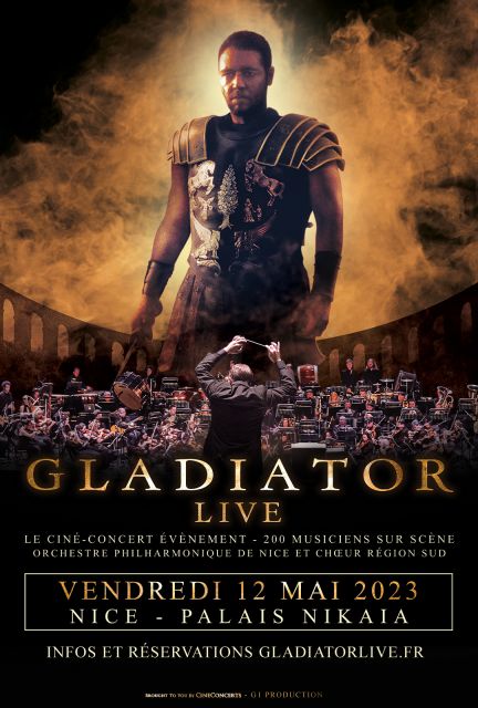 GLADIATOR LIVE en ciné-concert