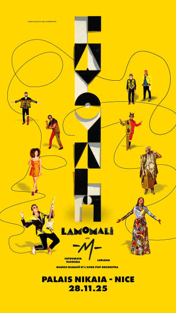 LAMOMALI AVEC -M-, FATOUMATA DIAWARA ET L’AFRO POP ORCHESTRA
